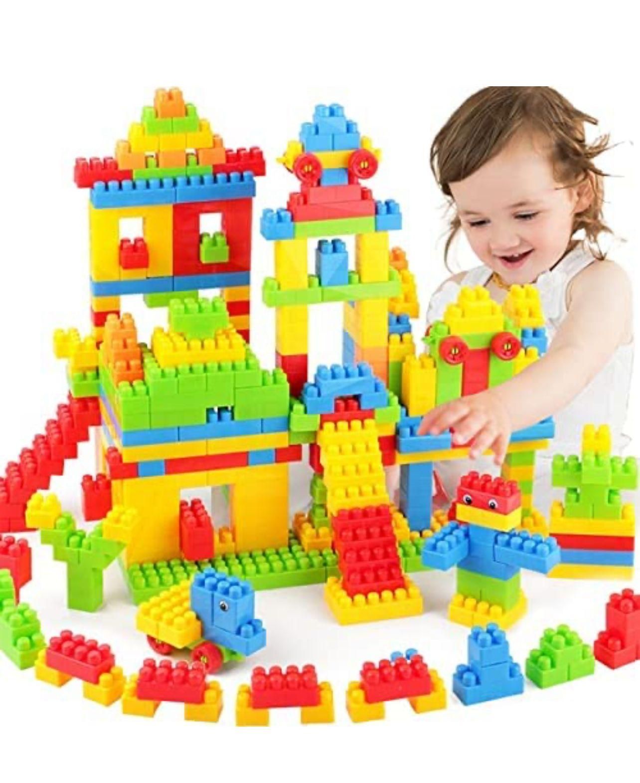 Block Game for Kids 120 PCS+ Building – FastClix