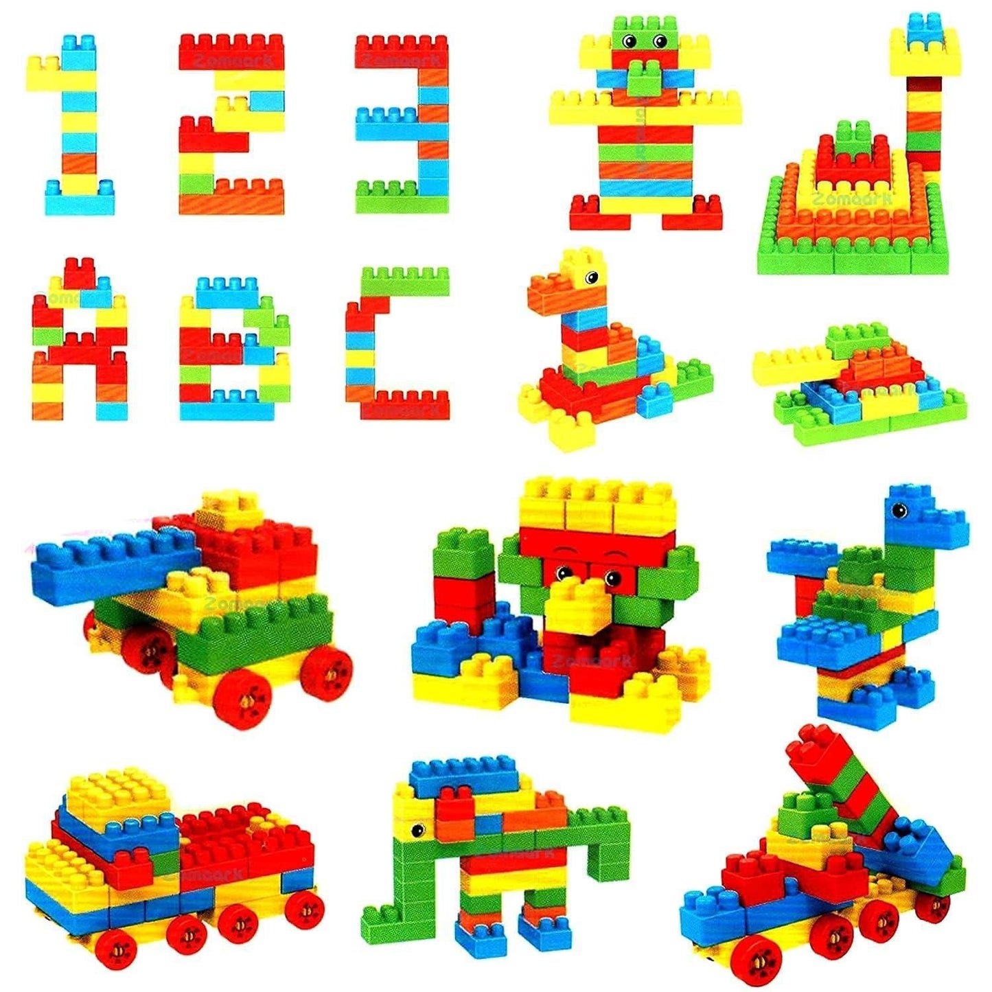 Block Game for Kids 120 PCS+ Building