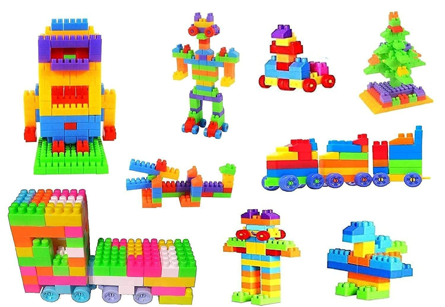 Block Game for Kids 120 PCS+ Building